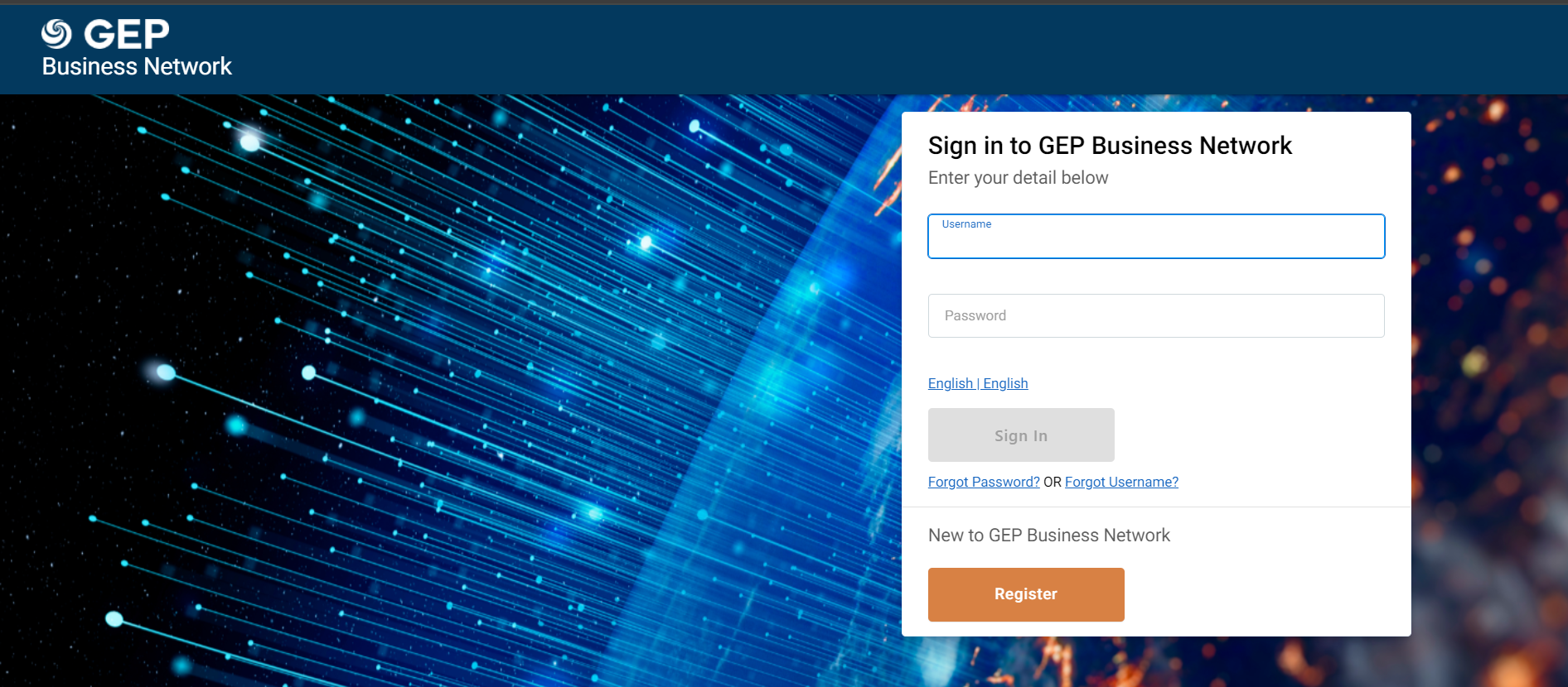 A screenshot of a login form

Description automatically generated